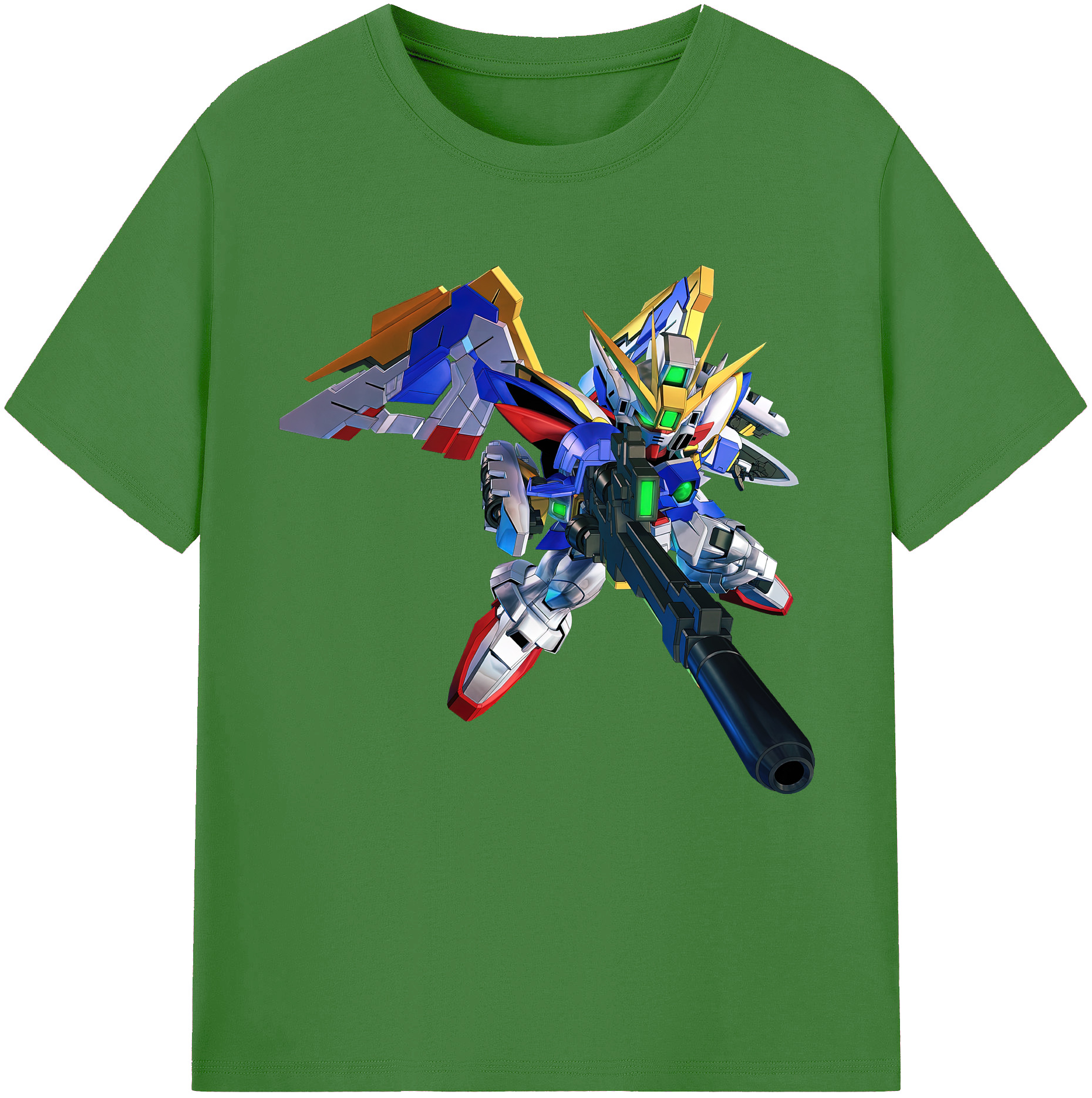 （画像用） 機動戦士ガンダム Mobile Suit Gundam レディースカジュアルプリントTシャツ（綿100％）